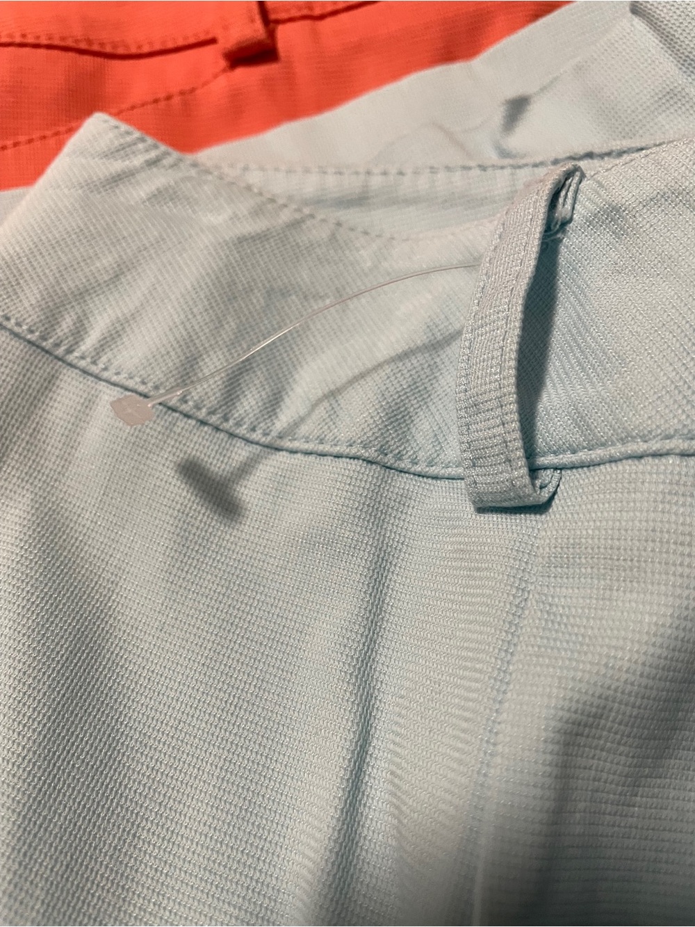 New 2 Talbots Coral & Blue Womens Bermuda Shorts Size 8/B&W top w/ruffles size S - Picture 7 of 16